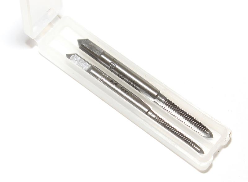 Метчик М 4,0 х 0,5 9ХС ручной, комплект из 2-х шт. "CNIC"