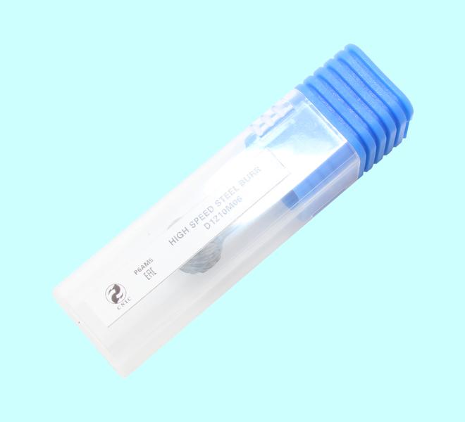 Борфреза сферическая  d12х10х6х65 Р6М5 Х-образн. насечка "CNIC" (D12 10М06)